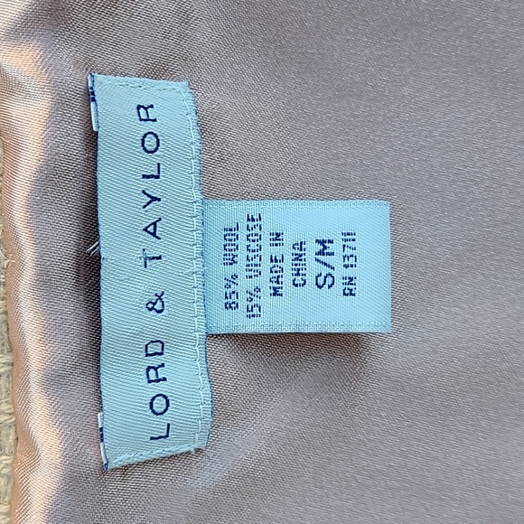 LORD & TAYLOR Women Pancho with Tie Size M - Picture 6 of 8